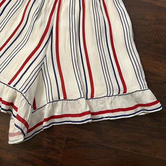 Tularosa Amelia red, white & blue striped sleeveless romper size M NWT - Picture 6 of 14